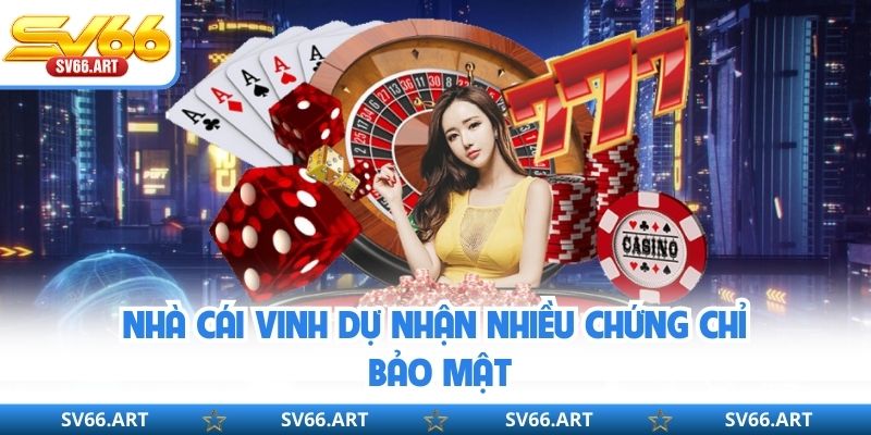 Trụ Sở SV66 - Thông Tin Chi Tiết Về Nhà Cái Uy Tín Nhà cái vinh dự nhận nhiều chứng chỉ bảo mật