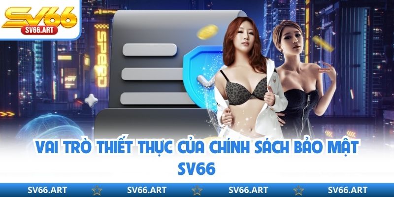 Chính Sách Bảo Mật SV66 Vai trò thiết thực của chính sách bảo mật SV66